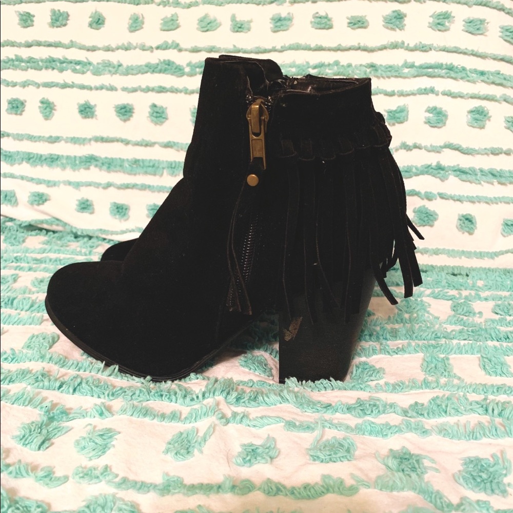Black booties
